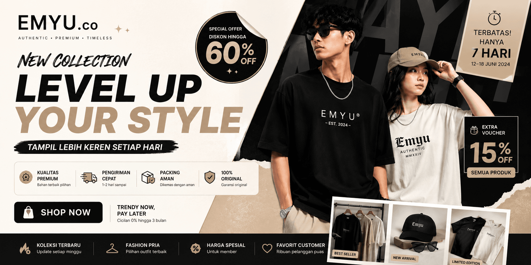 Level Up your style